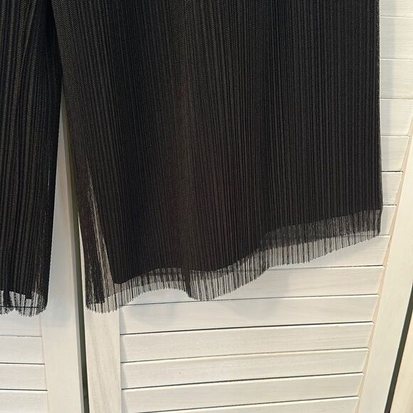 Cocktail Evening Pants Size Medium Vintage 80s Riazee Wide Leg - Picture 5 of 8